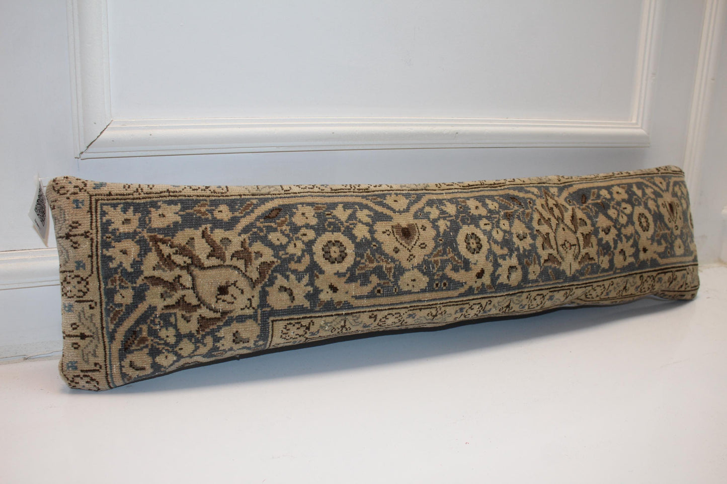 Floral Long Cushion for Sofa Bench Neutral Home Decor