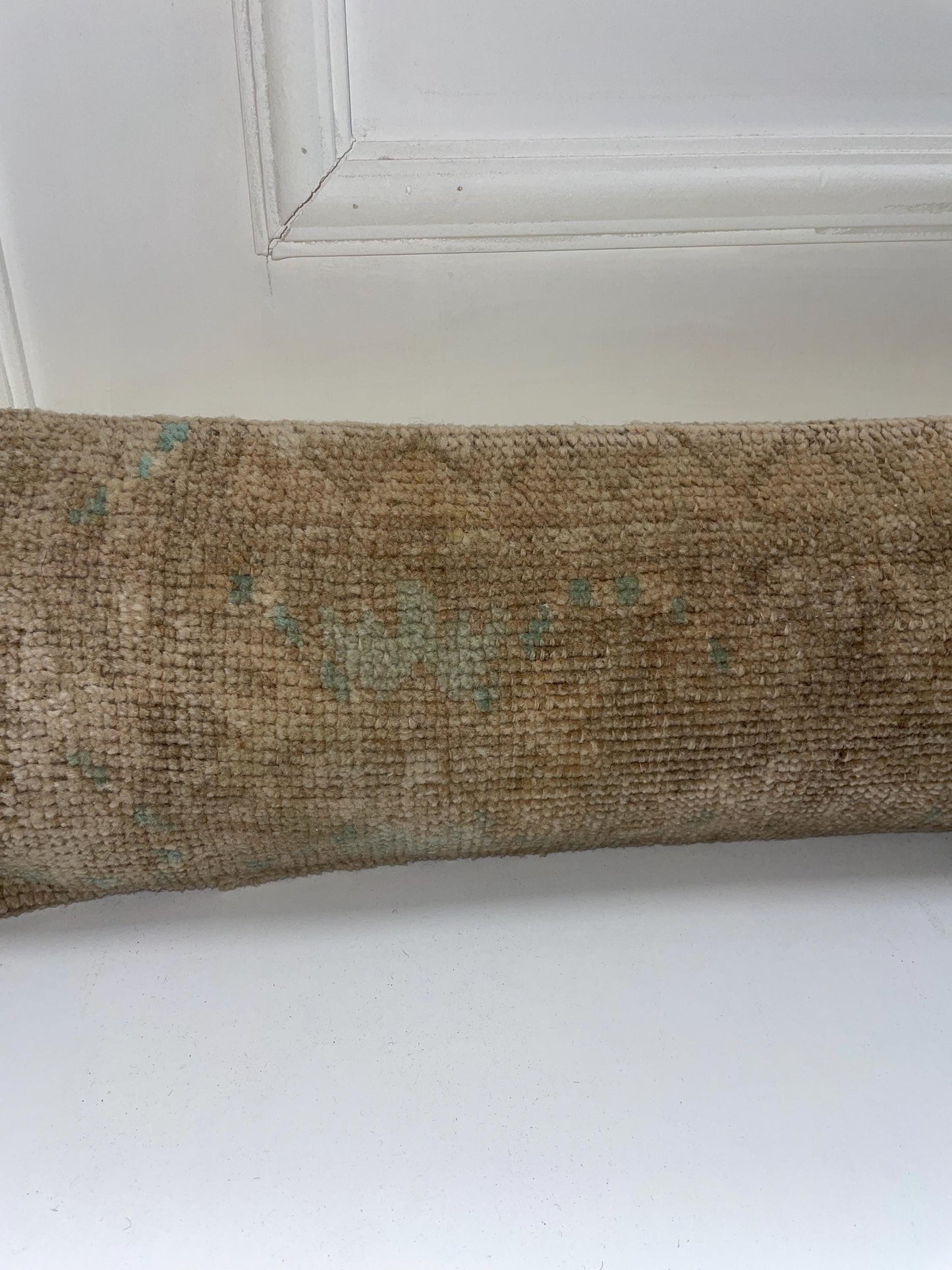 Minimal Solid Kilim Pillow Cover, Earth Tone Long Cushion, Neutral Bench Decor