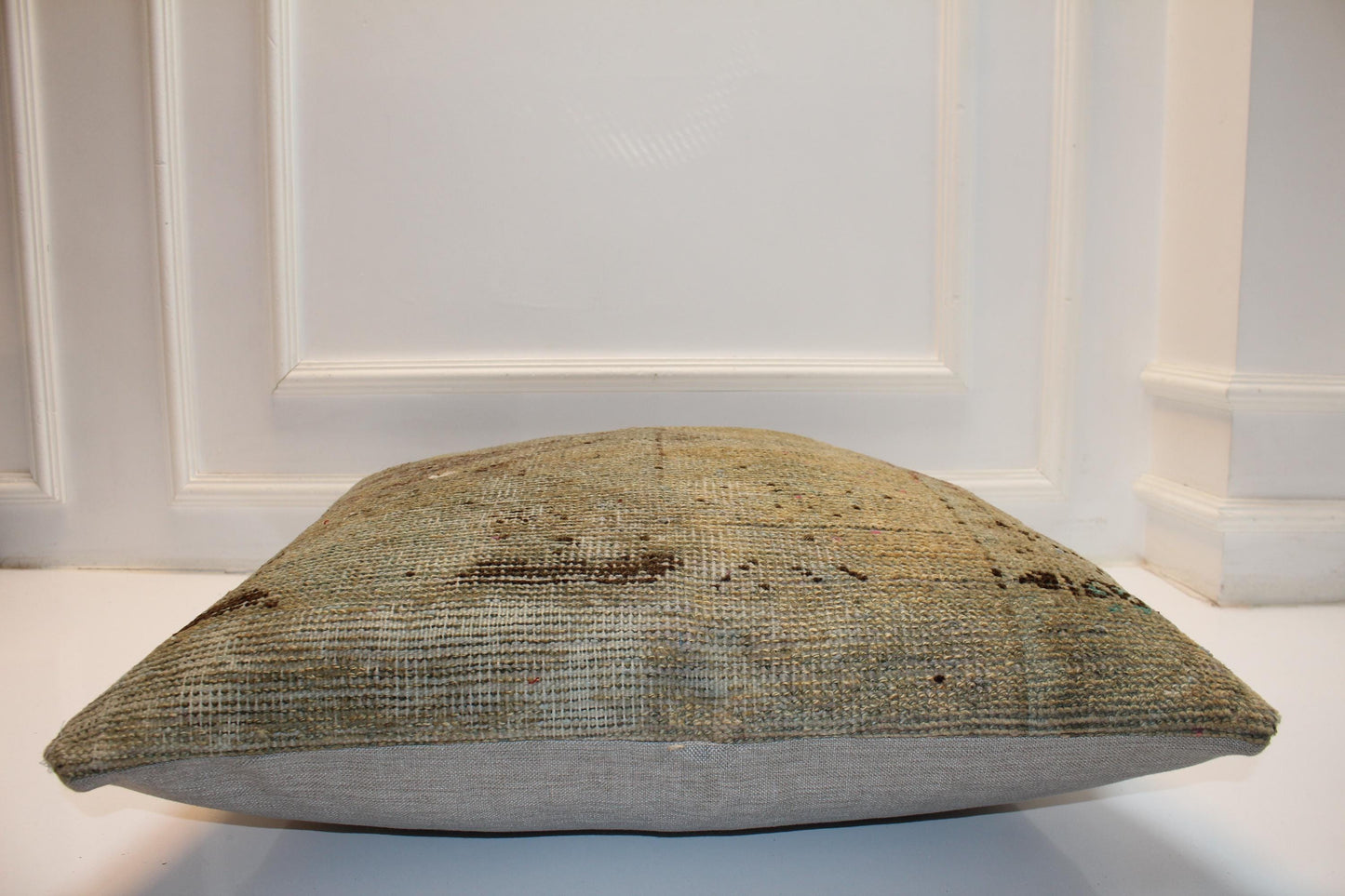 Indoor Outdoor Garden Cushion for Summer & Winter Garden | Natural Boho Decor Pillow 27x27 ınch