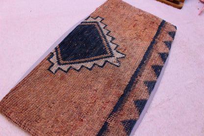 Handmade Kilim Lumbar Pillow Cover: Upcycled Woven Rug, Boho Decor (12x24 in)
