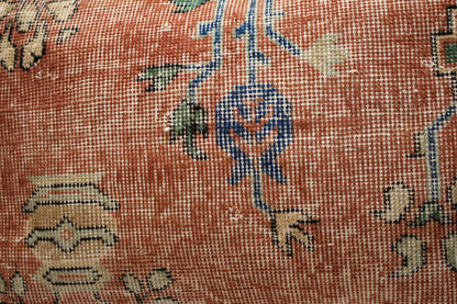 Handmade Turkish Rug Lumbar Pillow Cover: Upcycled Wool, 16x24 inch