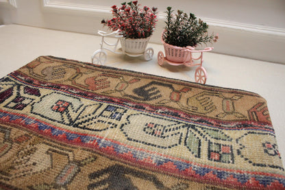 Handmade Kilim Pillow Cover: Earthy Boho Decor, 16x24 inch