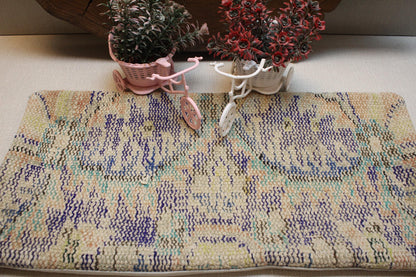 Handwoven Kilim Lumbar Pillow Cover: Boho Accent Pillow (12x24 in
