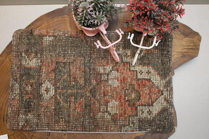 Handwoven Turkish Kilim Pillow Cover: Earthy Boho Home Decor