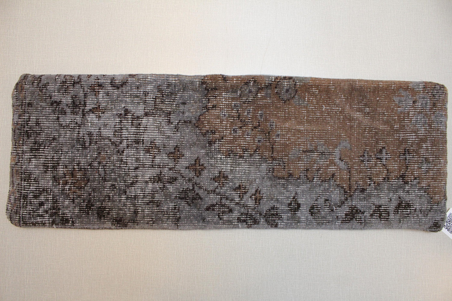 Handwoven Turkish Kilim Pillow Cover 12x36: Rustic Boho Lumbar Cushion