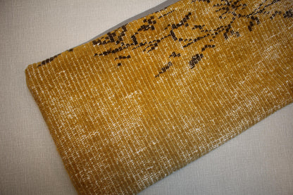 Handmade Kilim Pillow Cover: Upcycled Woven Rug, Bohemian Decor (12x48 in)