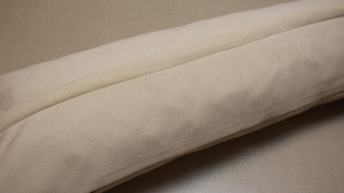 Handmade Kilim Pillow Cover: Upcycled Woven Rug, Floral Lumbar Pillow (12x48 inch)