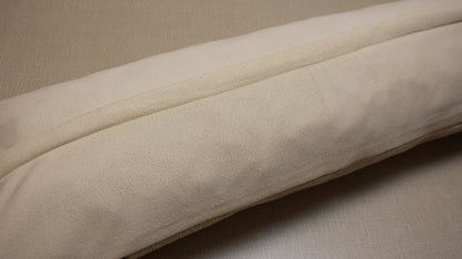 Handmade Kilim Pillow Cover: Upcycled Woven Rug, Floral Lumbar Pillow (12x48 inch)