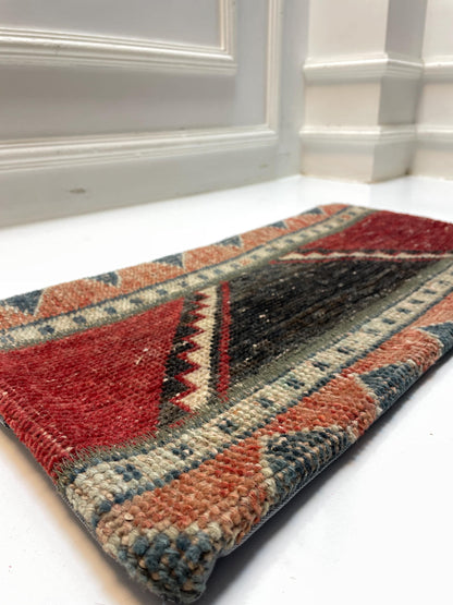 Boho Kilim Pattern, Handwoven Upholstery Textile, Rustic Home Decor Accent for Sofa & Living Room