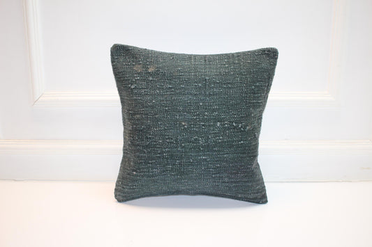 Quiet Luxury Kilim Pillow – Deep Tone Texture 16x16 inch
