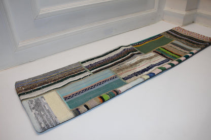 Patchwork Vintage Kilim Lumbar Pillow (12x48)