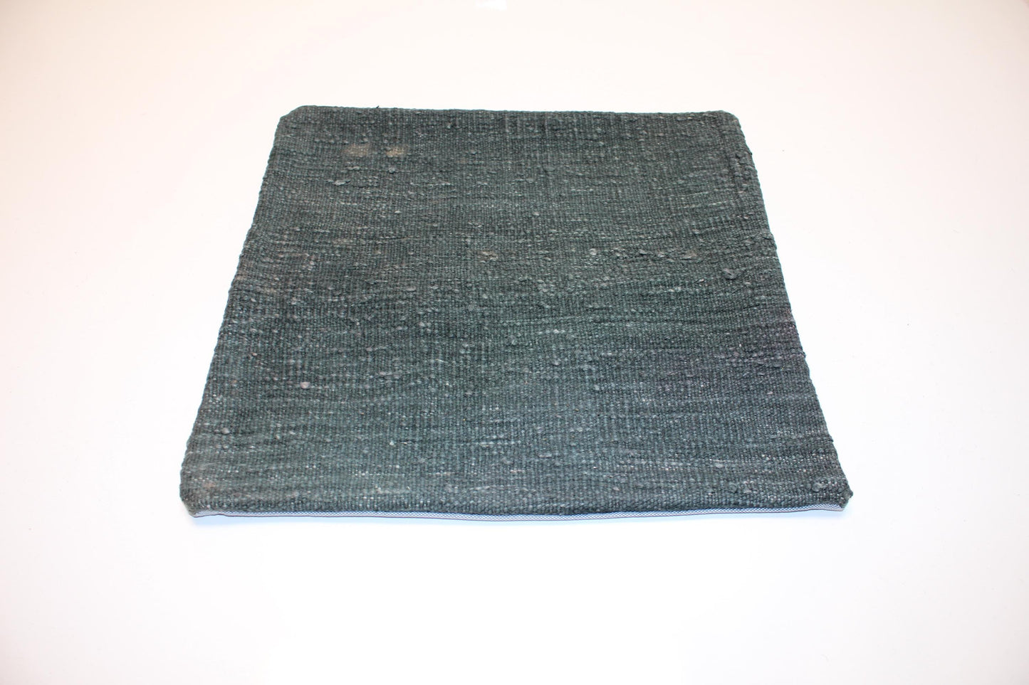 Quiet Luxury Kilim Pillow – Deep Tone Texture 16x16 inch