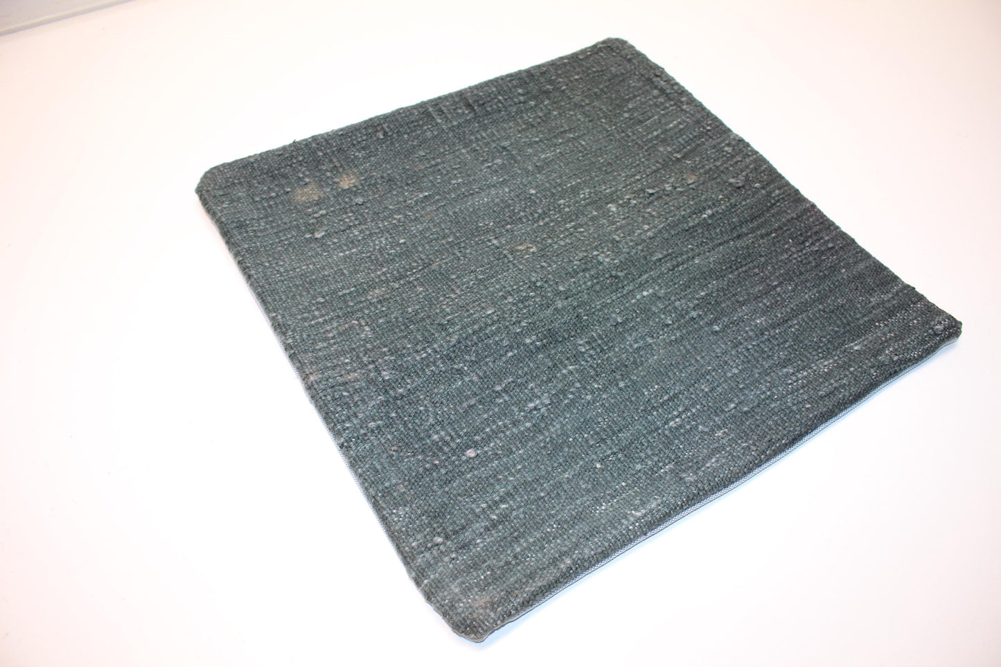 Quiet Luxury Kilim Pillow – Deep Tone Texture 16x16 inch