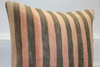 Soft Neutral Wool Cushion, Minimal Woven Accent for Calm Interiors(16x16 in)