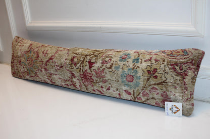 Soft Boho Bench Pillow, Romantic Heirloom Decor