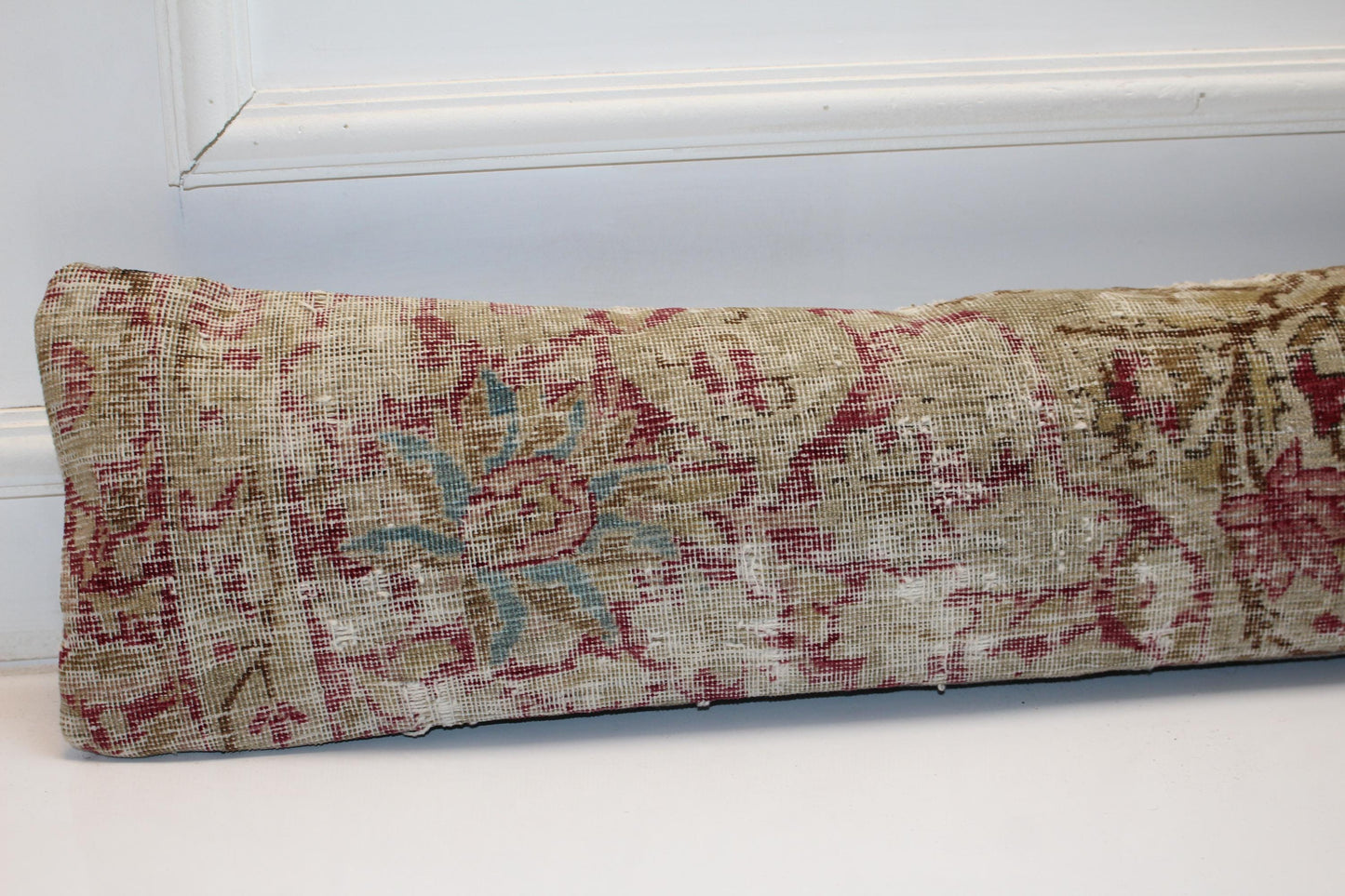 Soft Boho Bench Pillow, Romantic Heirloom Decor