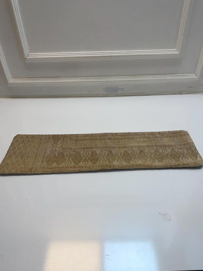 Neutral Beige Kilim Pillow Cover, Minimal Boho Farmhouse Decor, Long Rectangular Cushion