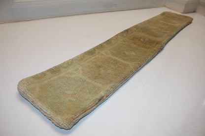 Soft Neutral Kilim Cushion, Faded Pastel Tones, Minimal Boho Decor