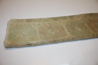 Soft Neutral Kilim Cushion, Faded Pastel Tones, Minimal Boho Decor