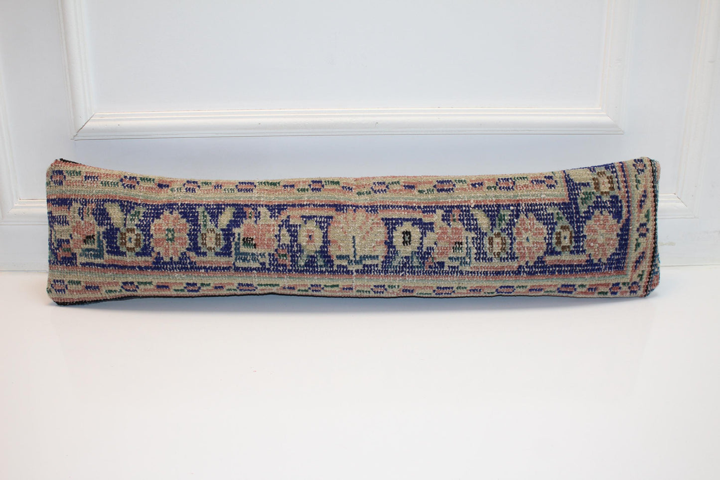 Colorful Tribal Long Cushion, Handmade Boho Bench Pillow, Eclectic Home Decor