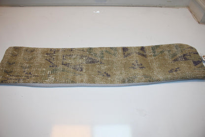 Neutral Earth Tone Cushion, Minimal Rustic Bench Pillow, Aged Textile Look