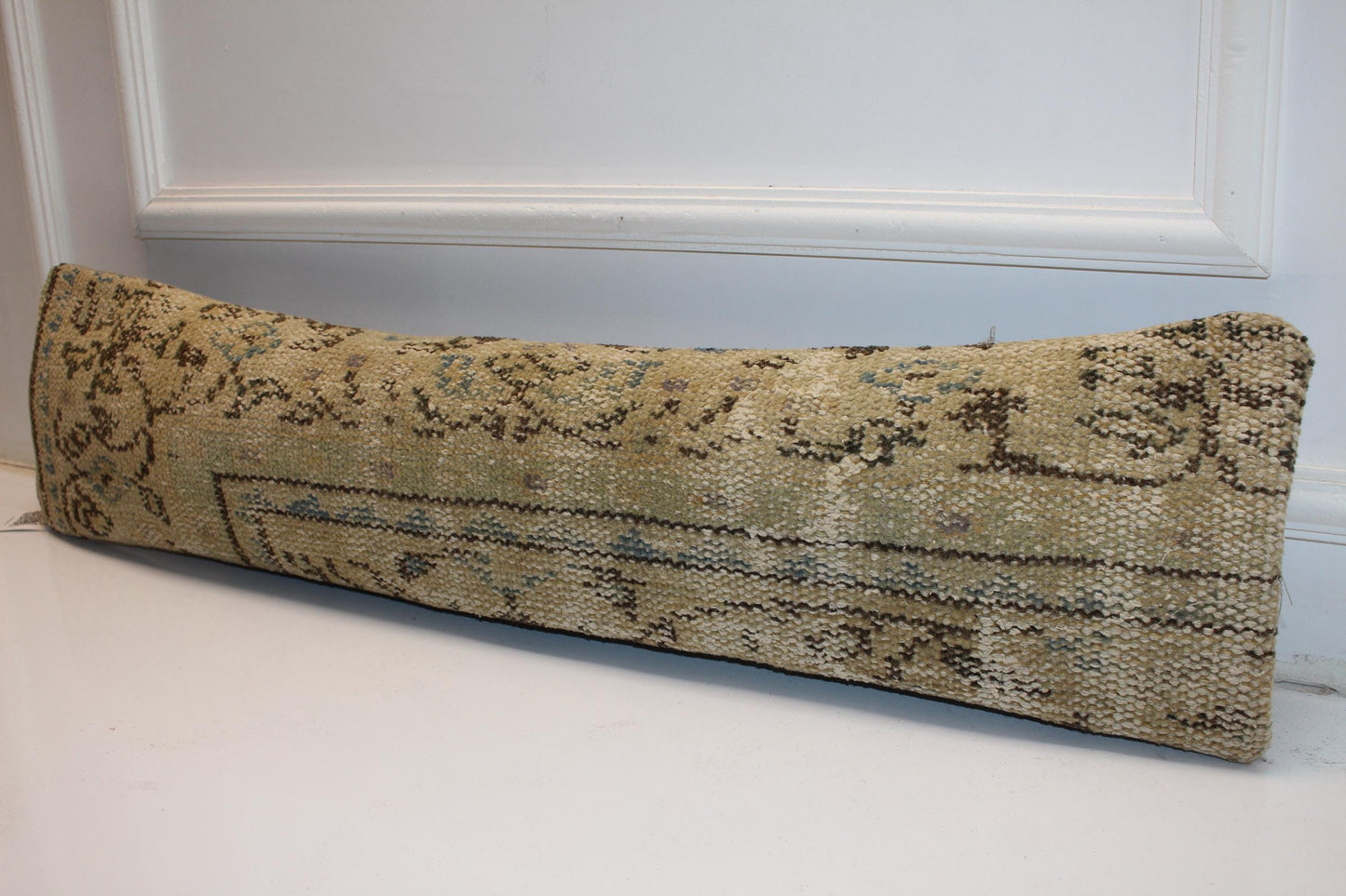 Soft Beige Neutral Cushion, Subtle Pattern Bench Pillow, Timeless Decor
