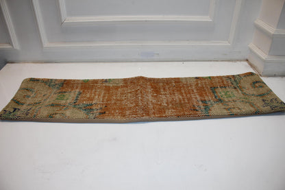 Extra Long Lumbar Cushion, Earth Tone Boho Rug Pillow for Entryway & Farmhouse Decor 12X48