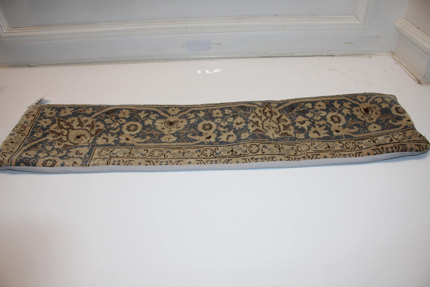 Floral Long Cushion for Sofa Bench Neutral Home Decor