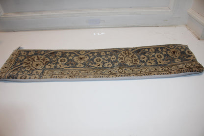 Floral Long Cushion for Sofa Bench Neutral Home Decor