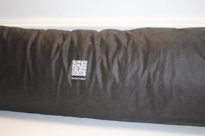 12x48 Inch Lumbar Pillow Insert – Extra Long Bench Cushion Form – Polyester Filling