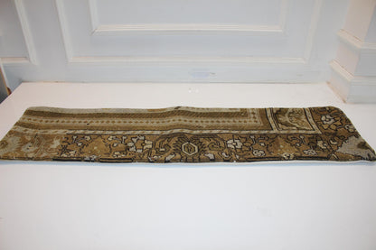 Antique Camel & Sand Long Lumbar Cushion Classic Heritage Statement for Neutral Interiors